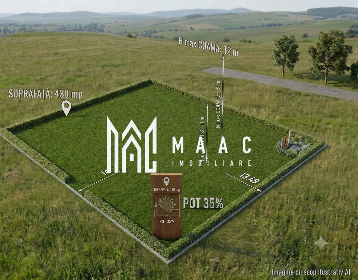 Teren intravilan 430 mp | Șura Mică | Lot 11, PUZ aprobat - Poză 1