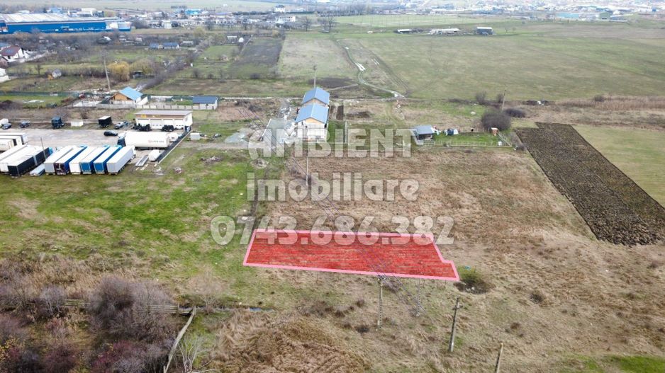 Teren intravilan 764 mp,  VASLUI - zona Poligon auto; - Poză 1