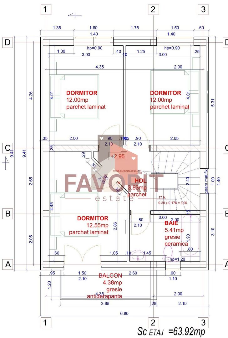 Casa Individuala in Mosnita Veche. Toate Utilitatile. Vatra satului. - Schiță 12