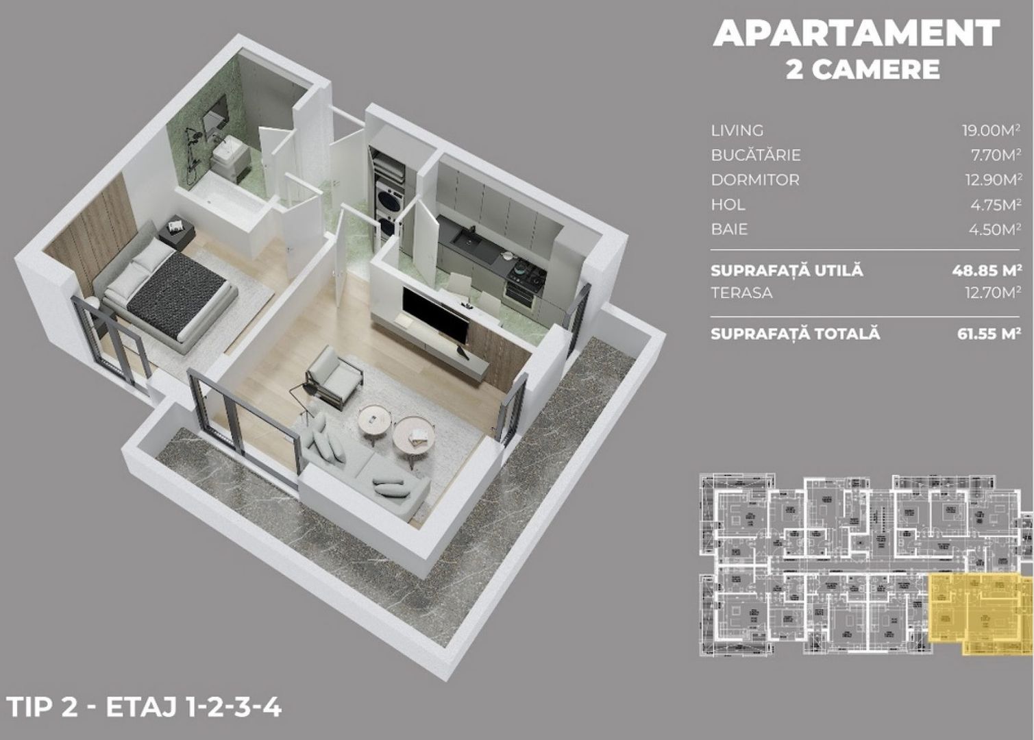 Apartament 2 camere,decomandat,fix lângă parc,10 min metrou - Poză 4