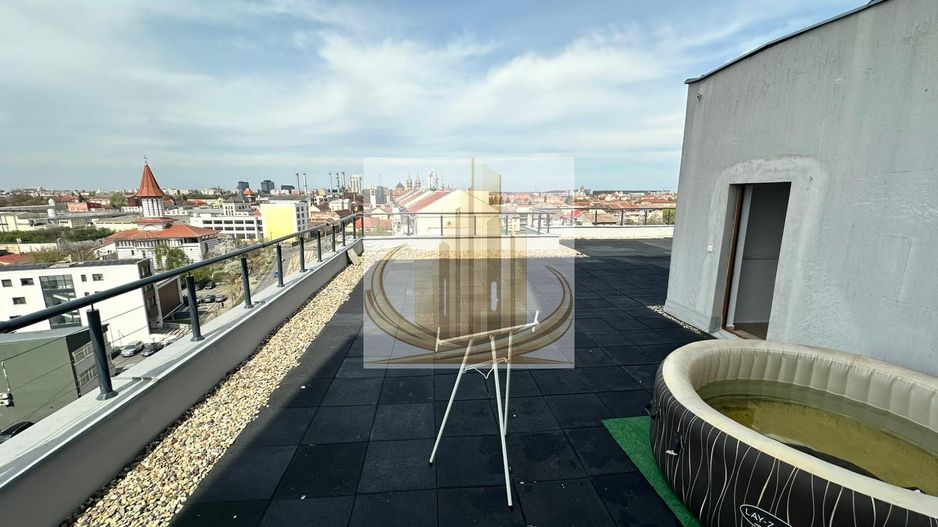 Penthouse Ștefan cel Mare | Spațiu birouri / clinică / beauty | Terasă - Poză 14