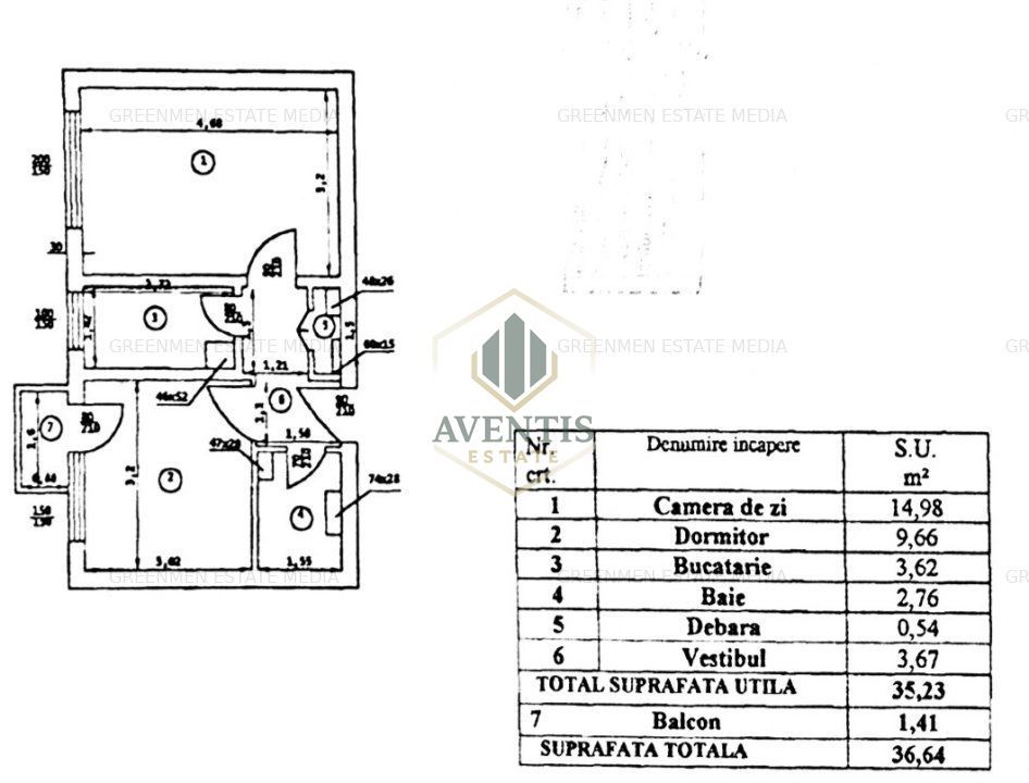 Piata Victoriei - Titulescu, vedere rasarit, decomandat, bloc reabilitat - Poză 21