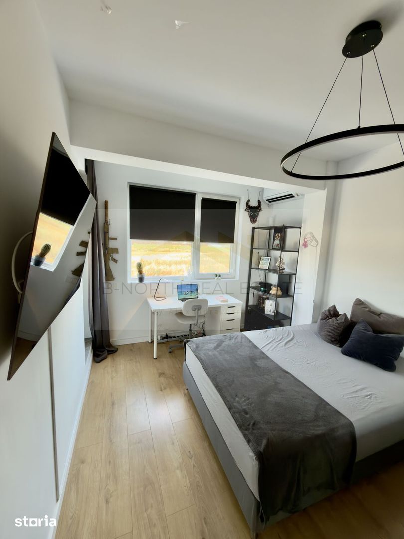 Apartament 3 camere premium | Orientare sud | 2 băi | 2 parcări City Nord Tunari - Poză 14