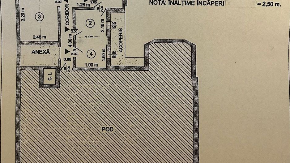 2 camere la mansardă – Gara de Nord - Poză 1