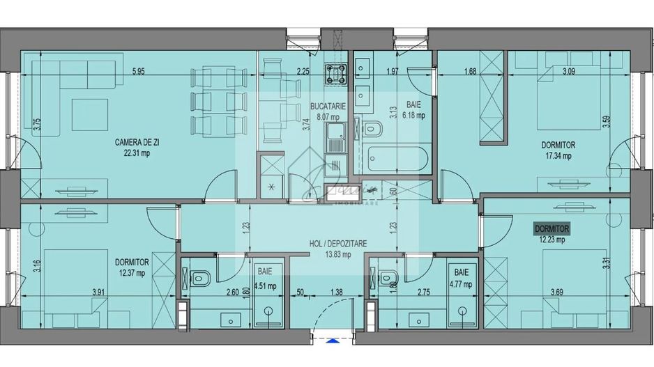 OCAZIE 4 Camere Nusco City Faza 2 I APARTAMENT FINALIZAT I COMISION 0% - Poză 2