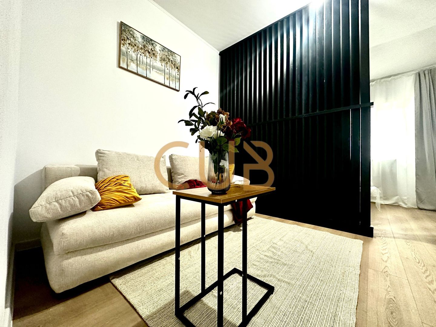 Ap NOU 1 cam mobilat+utilat | Bloc NOU,centrala,parcare| Zona Hotel IQ - Poză 1