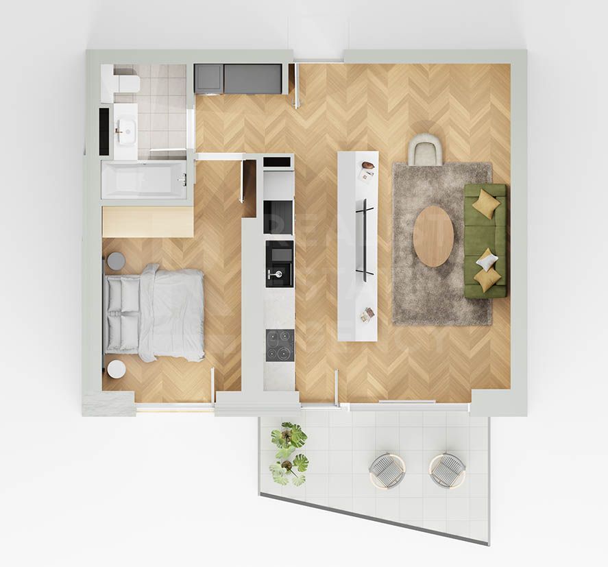 Vânzare, apartament, 3 camere, zona Străulești, București - Poză 3