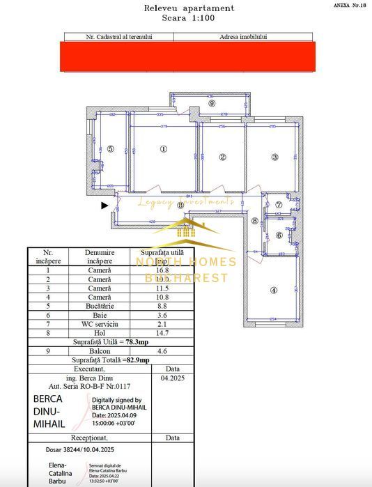 Apartament 4 camere | 82,9 m² | Lujerului - Militari - Poză 8
