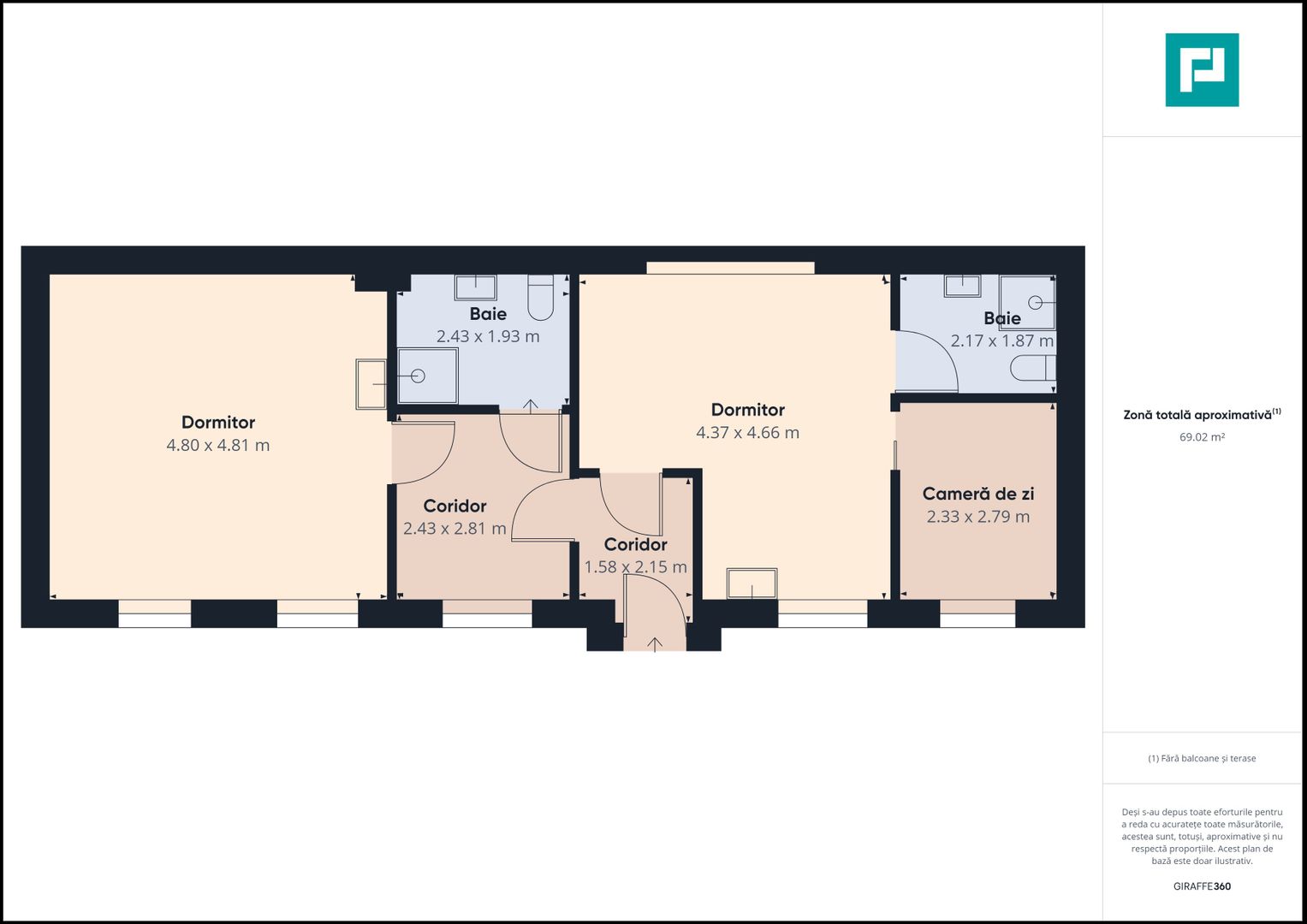 Apartament cu 3 camere situat ultracentral - Poză 9