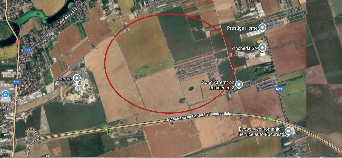 Oportunitate achizitie teren 55000 mp in Balotesti- Therme Bucuresti - Poză 2