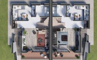 Duplex cu panorama deosebita asupra orasului - Poză 3