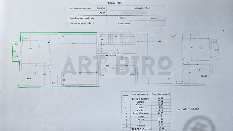 Zero comision, 85mp birou sau activitati cu public, Grivitei, 2'Metrou - Schiță 11