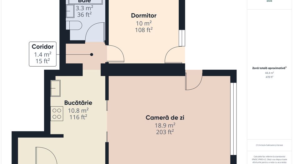 Apartament cu 2 camere etaj 2 și 2 locuri parcare - Timișoara - Poză 23