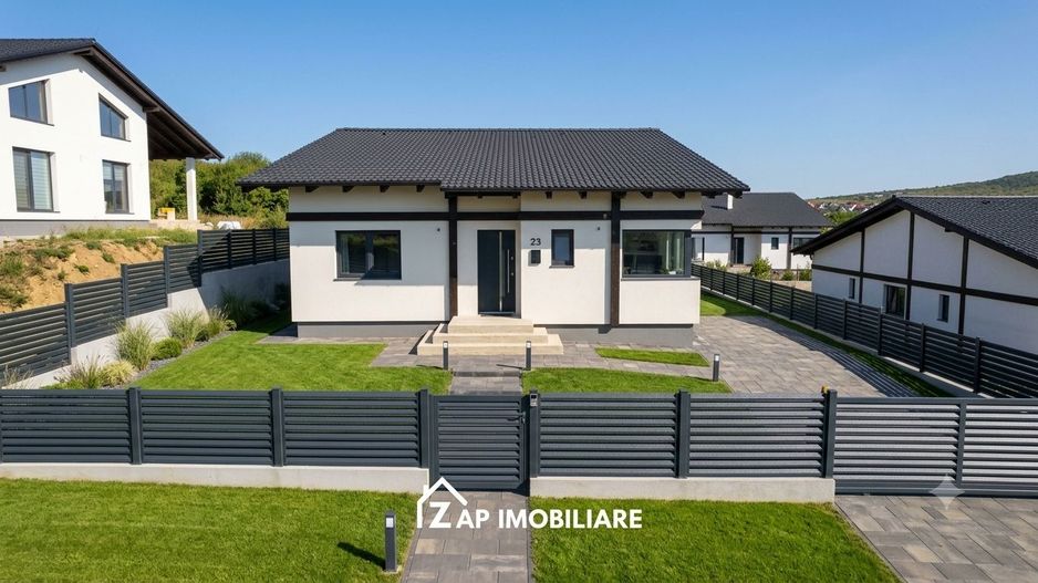 Casă Premium, 1 nivel,  4 camere, 700 mp teren, design modern, Livezeni - Poză 1