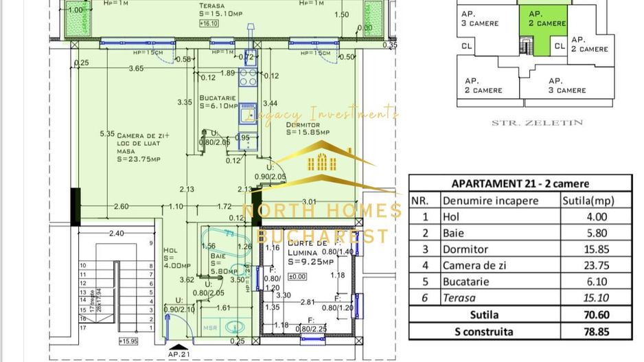 0% COMISION - 2 Camere De Vanzare spatios Aviatiei! - Poză 17