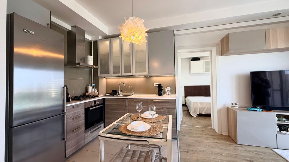 COSMOPOLIS - Apartament cu 2 camere, mobilat si utilat. - Poză 3