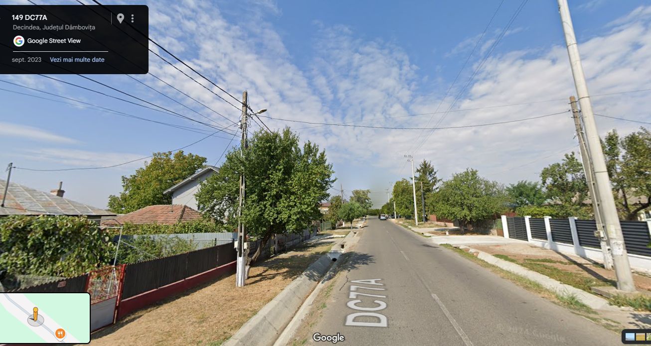 Teren de vânzare – Ciocănești, Dâmbovița – la asfalt, cu pădure în spate și util - Poză 1