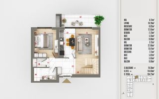 Duplex 4 camere cu Dressing Finisaje Premium Sector 3 - Poză 2