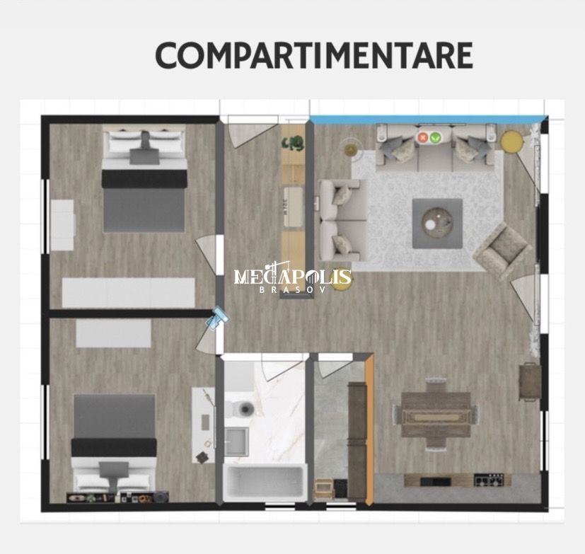 Casă 3 camere / Codlea / Credit / 80mp - Poză 5