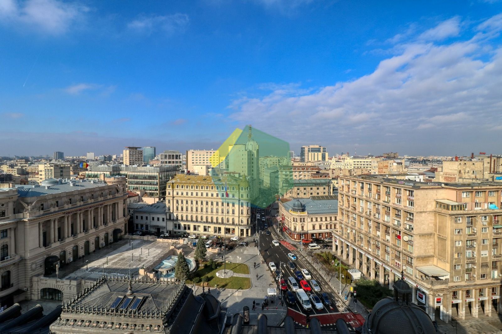 Studio 2 niveluri, terasă 11 mp, vedere spectaculoasă-Calea Victoriei - Poză 20
