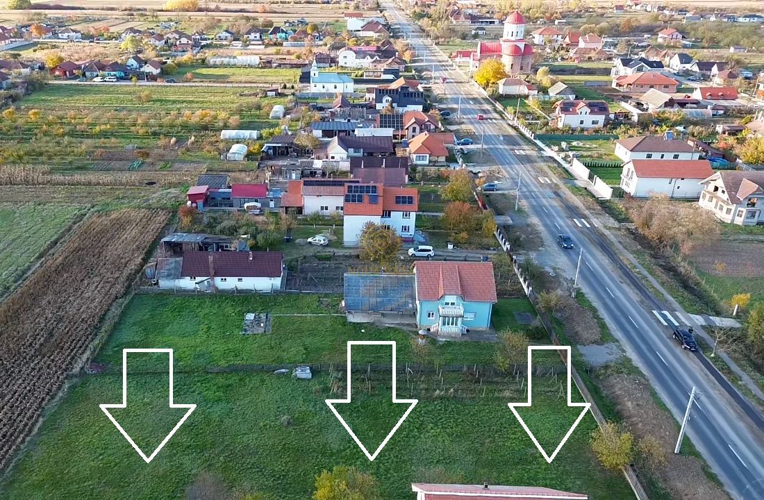 !NOU!Teren Intravilan 5km> Satu Mare/Strada Principala - Poză 5