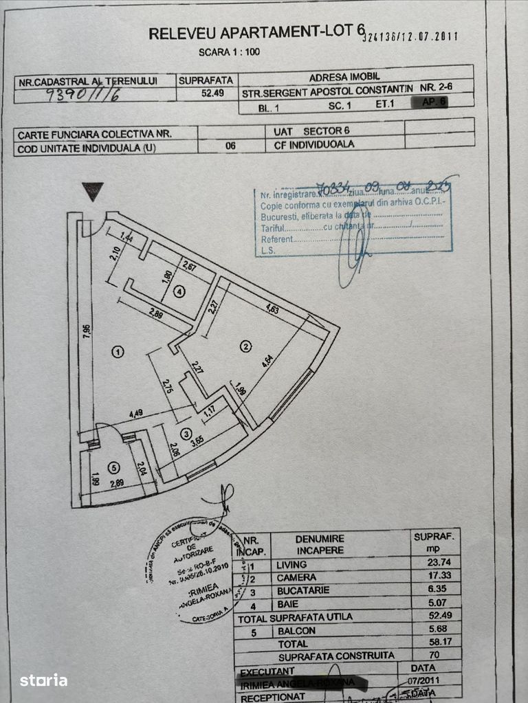 Apartament de inchiriat 2 camere, Lujerului, Parcul Liniei - Poză 11