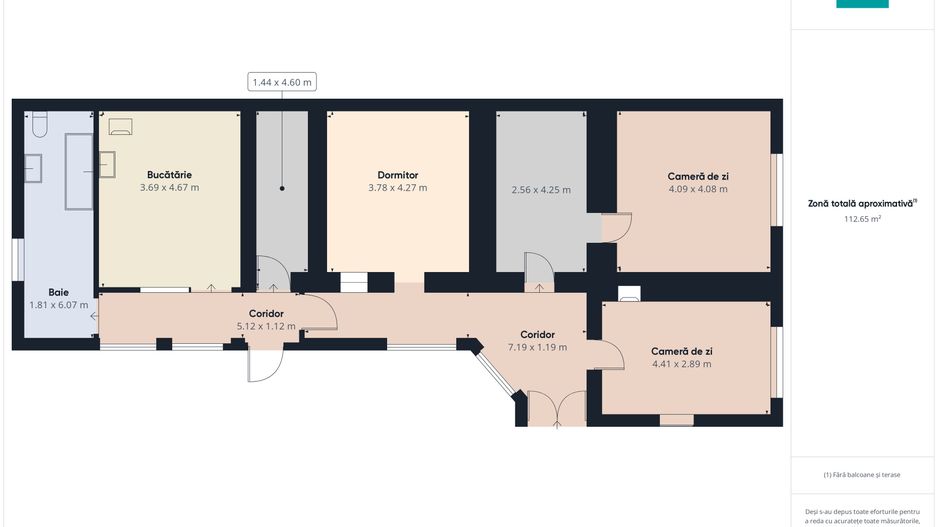 Casă cu 4 camere în Cruceni - Poză 13