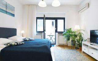 Studio superb (Garsonieră) Cismigiu, centrală, balcon, fără risc seismic - Poză 3