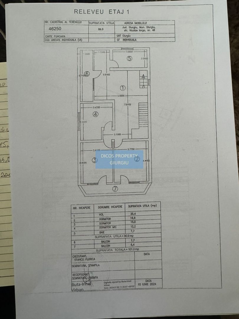 De vânzare – casă situată pe strada Nicolae Iorga - Schiță 28