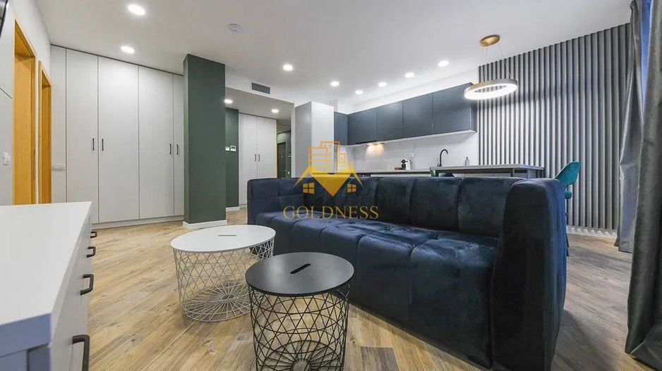 2 camere open space, mobilat si utilat modern, zona Platinia - Poză 1