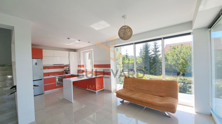 Casa tip dulplex 120 mp + 80 mp terase + garaj, zona Liceu Waldorf - Poză 4