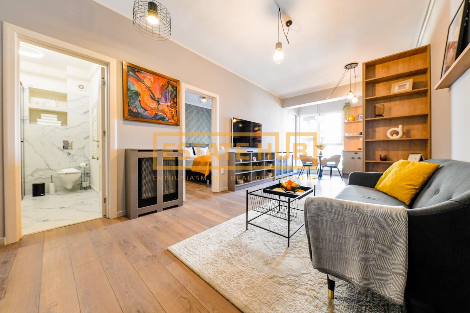 2 camere ultracentral – Anton Pann, parcare, 0% comision - Poză 1