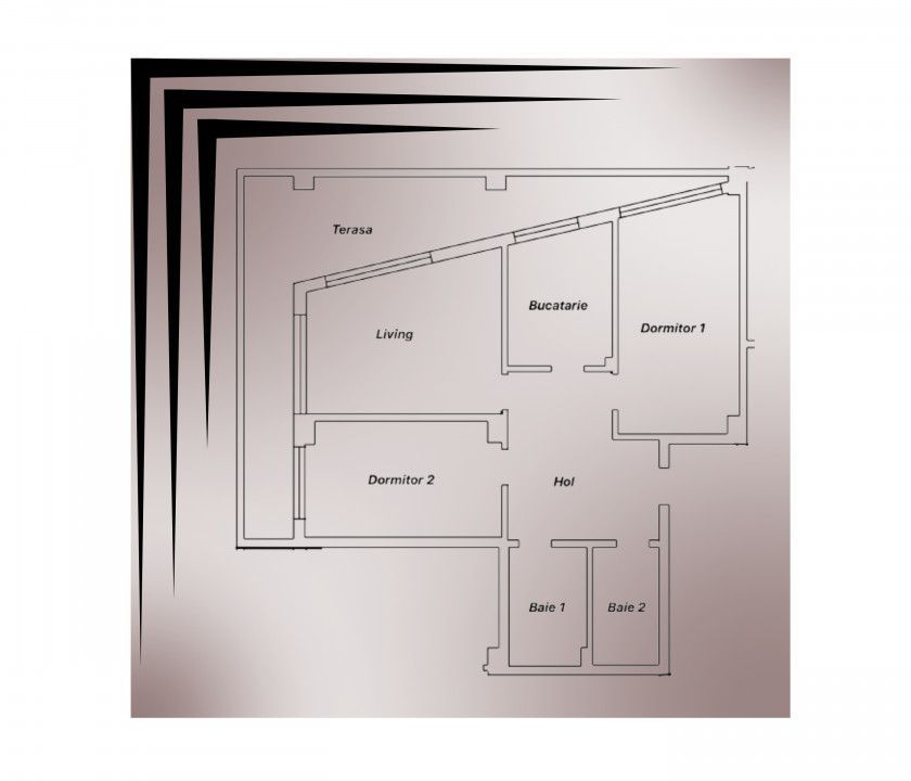 Tomis Nord - Vanzare apartament decomandat cu 3 camere, bloc nou. - Poză 8