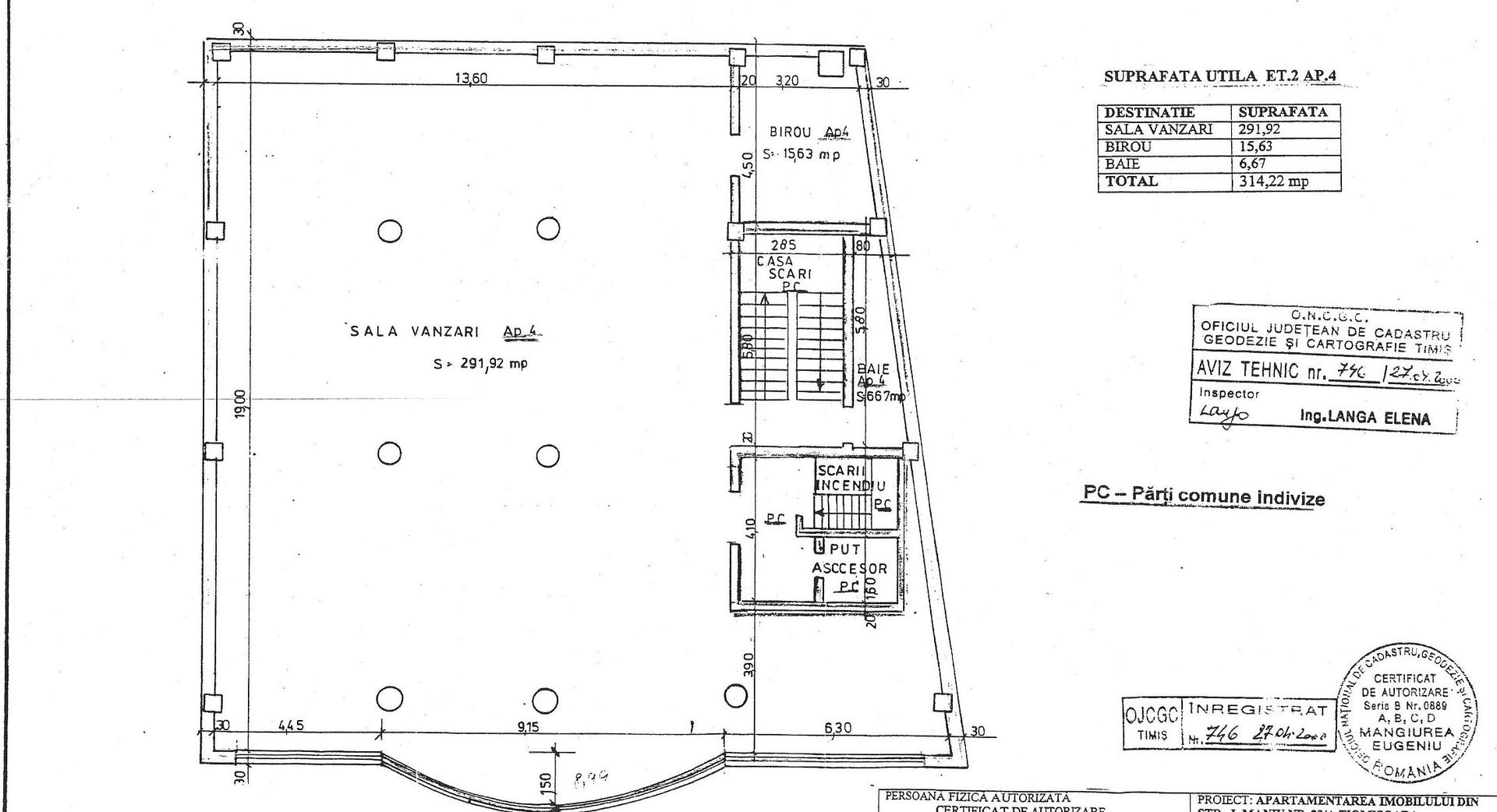 Spatiu de birou cu terasa de 295 mp - Poză 3