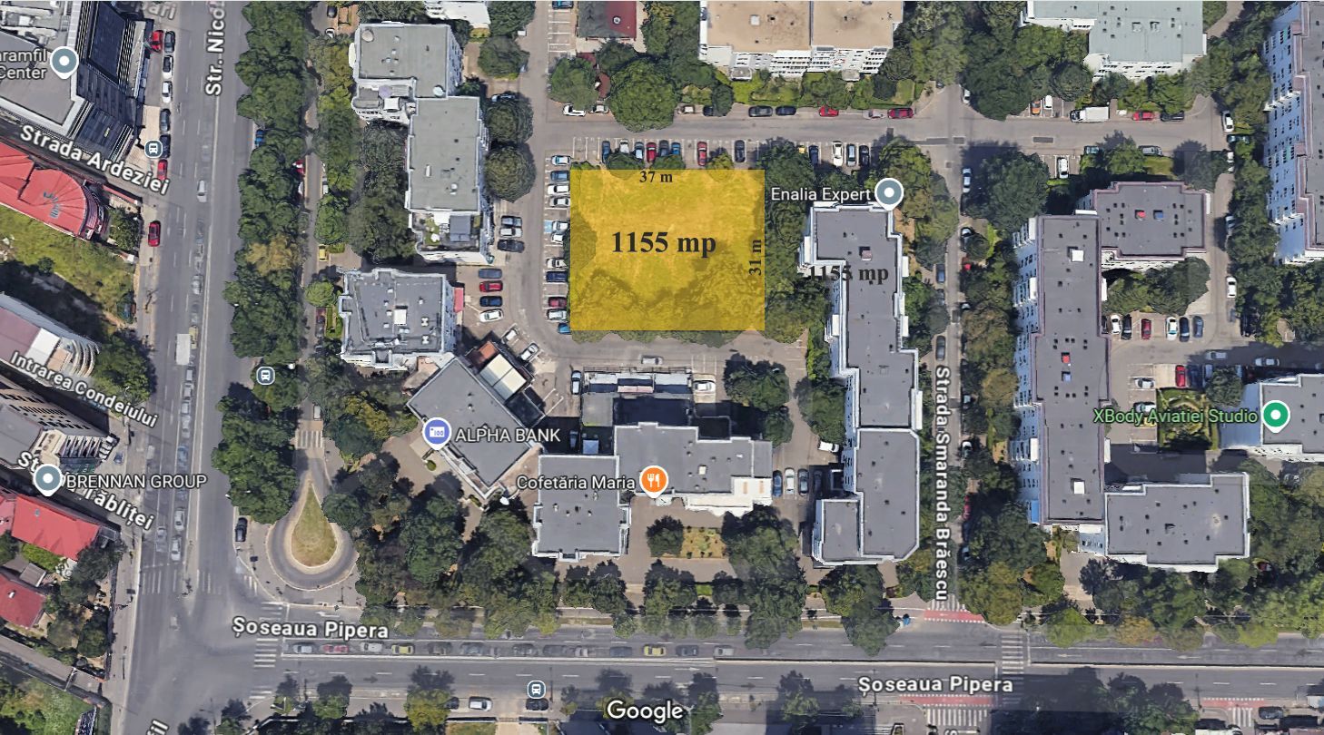 Teren Aviatiei | Caramfil | Super Pozitie | 1155 mp | Metrou la 550m | - Poză 7