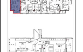 Vânzare, apartament, 2 camere, str. Durlești, Dumbrava - Poză 4