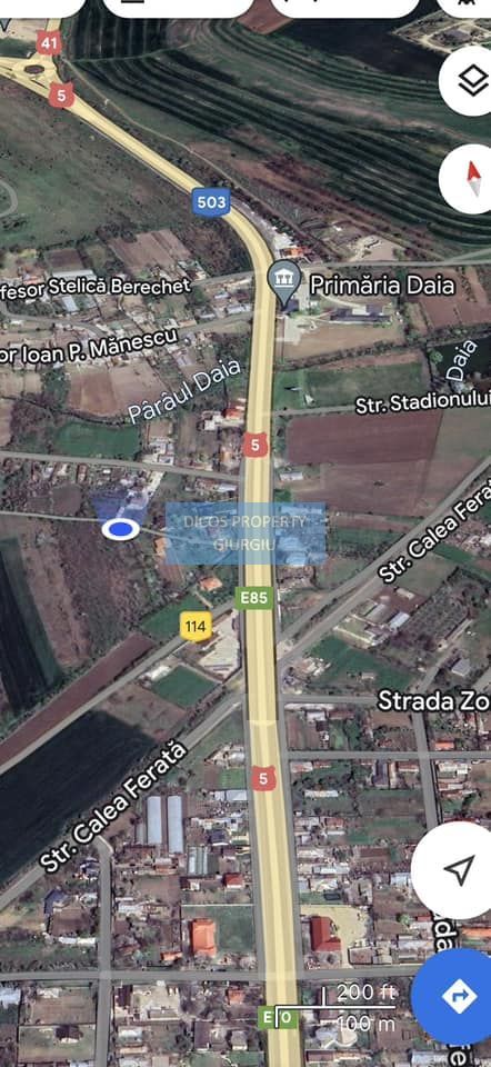 DE VANZARE Teren intravilan Comuna Daia,Jud Giurgiu - Poză 1