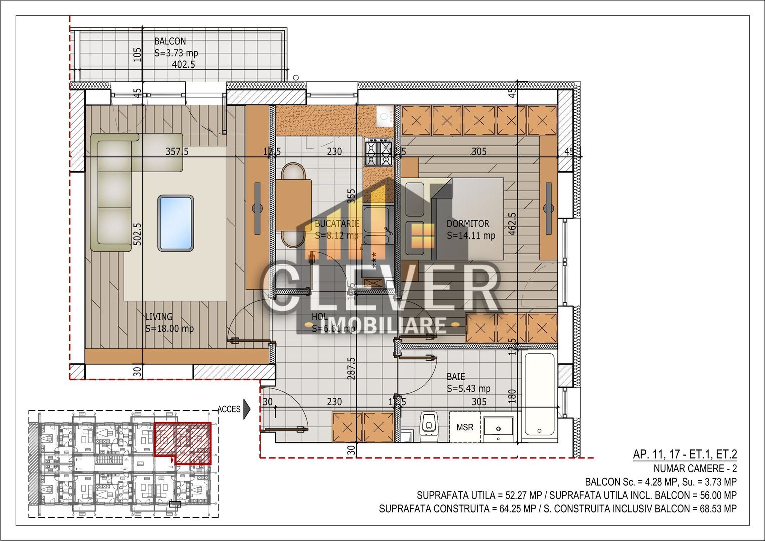 Apartament 2 camere Suprafata Generoasa Theodor Pallady - Poză 4