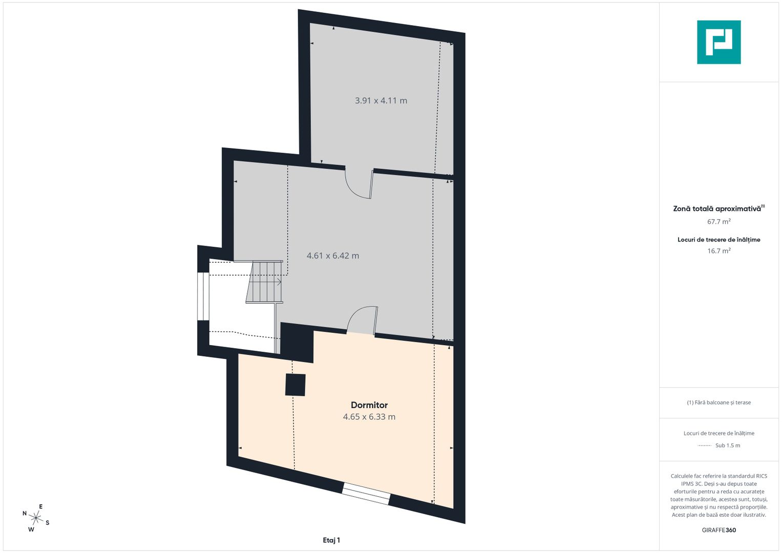 Două case, curte mare, lângă Castelul Huniazilor - Poză 7