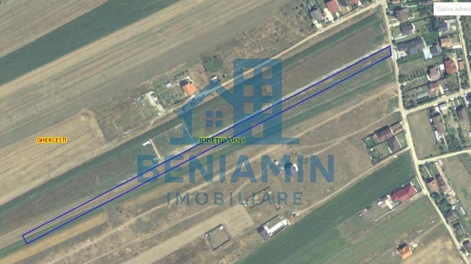 Parcela de 350mp-Ghercesti-Primaverii-Deschidere 16m - Poză 5
