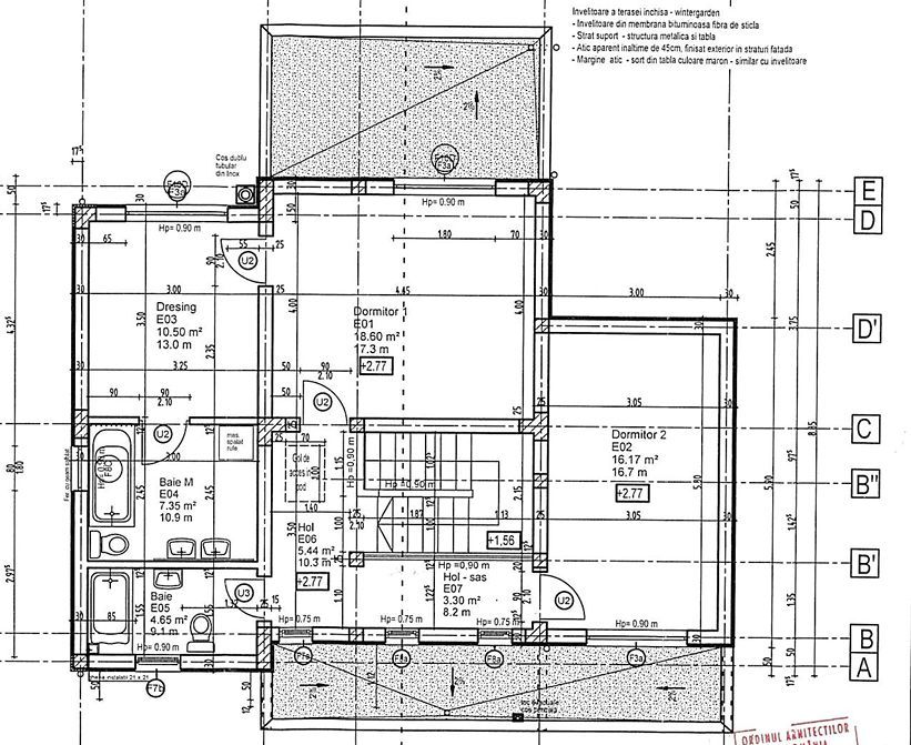 4 camere P+1E || 2 locuri de parcare || CLASS PIPERA - Schiță 33