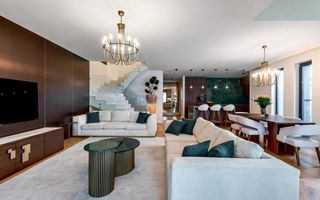 Vila de designer unică in complexul Zenville Pipera I 5 camere - Poză 9