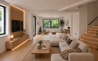 Casă spectaculoasă – 314 mp utili, cramă, terase, 7 camere, teren 432 mp - Poză 6