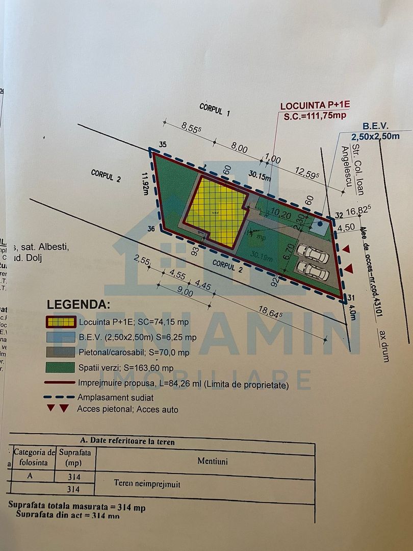 Teren Intravilan cu Autoriztie de Constructie Valabila-Albesti - Poză 6
