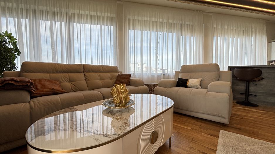 Apartament spectaculos 120 mp | Panorama către oraș | 2 Locuri Parcare - Poză 28