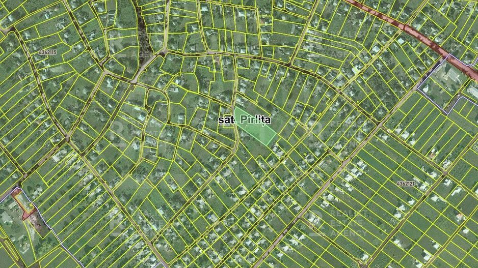 Vânzare, teren pentru construcții, 4 ari, satul Pîrliţa, Făleşti. - Poză 3