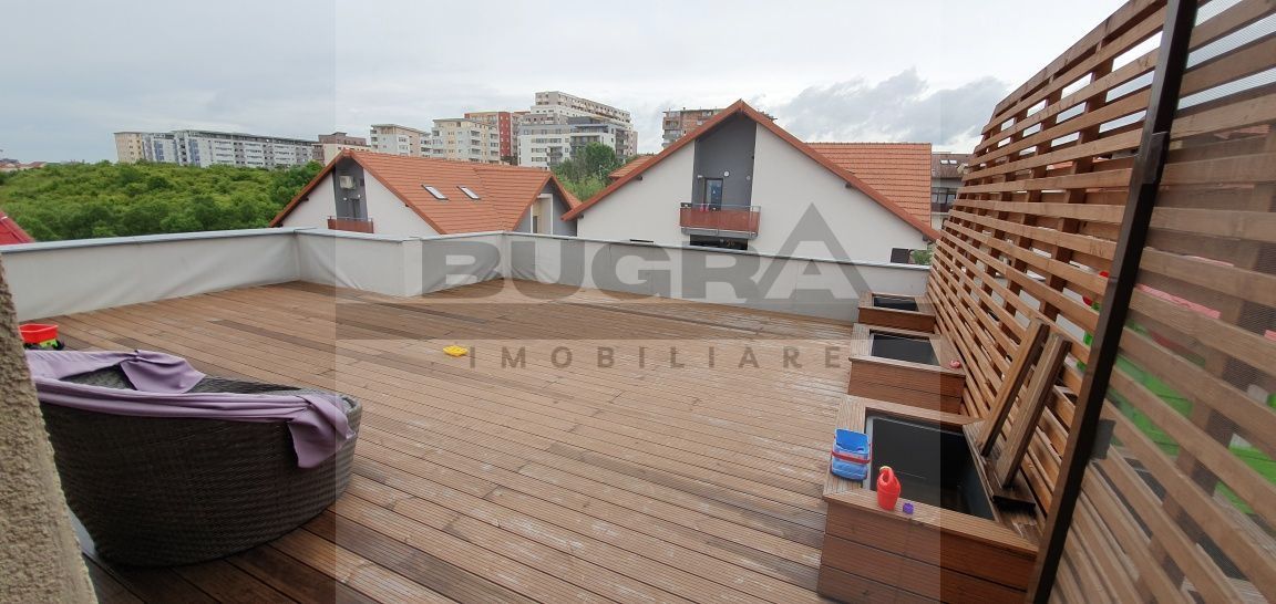 Penthouse 80mp, 2 parcari, terasa 65mp, zona Sigma Center - Poză 8