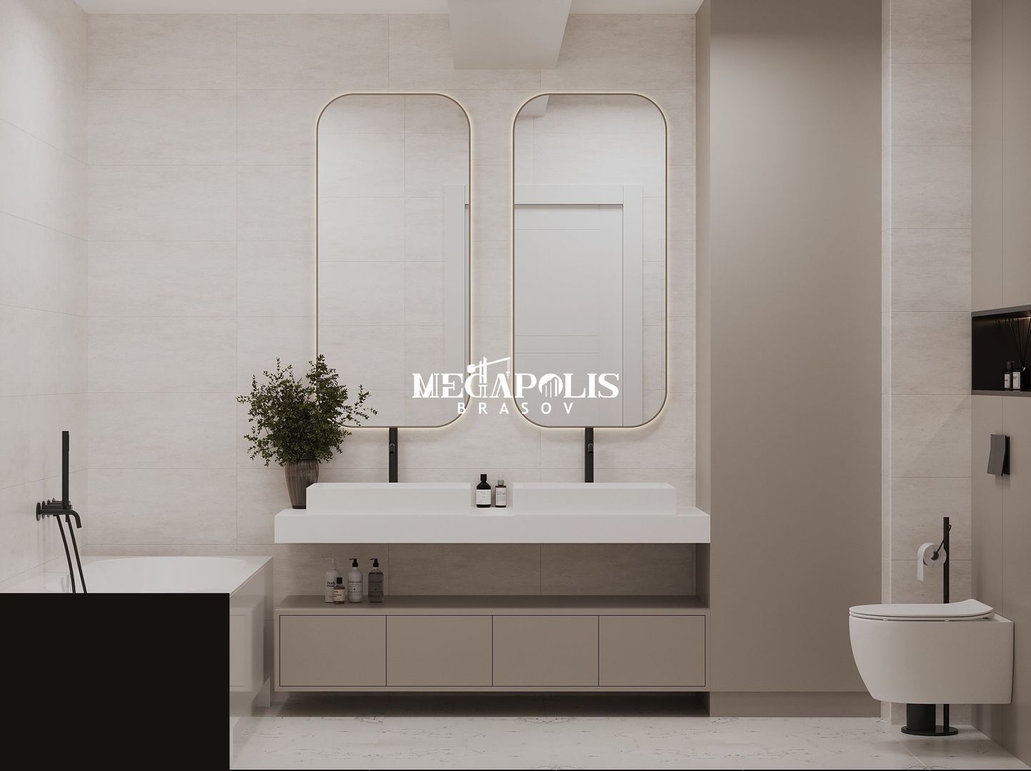 Apartament cu 2 camere | Noua | 64 mp Utili - Poză 17