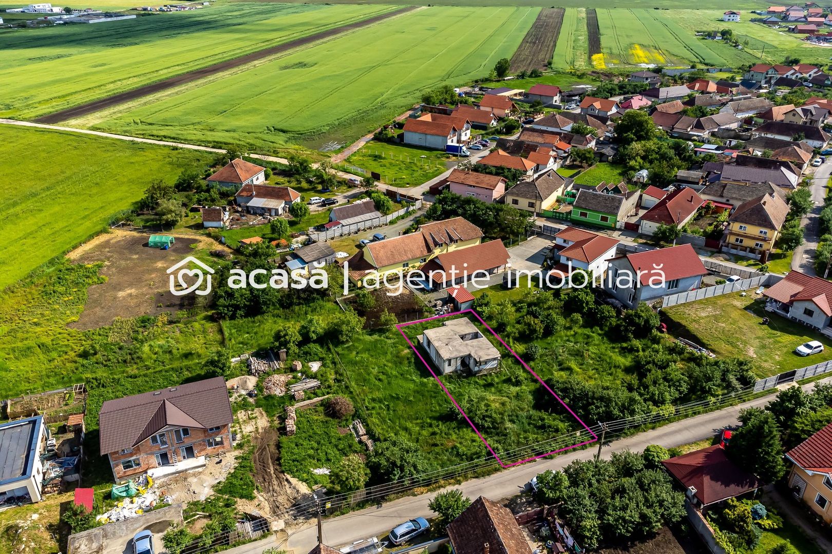 PREȚ REDUS Teren cu proiect casă Vladimirescu - Poză 2