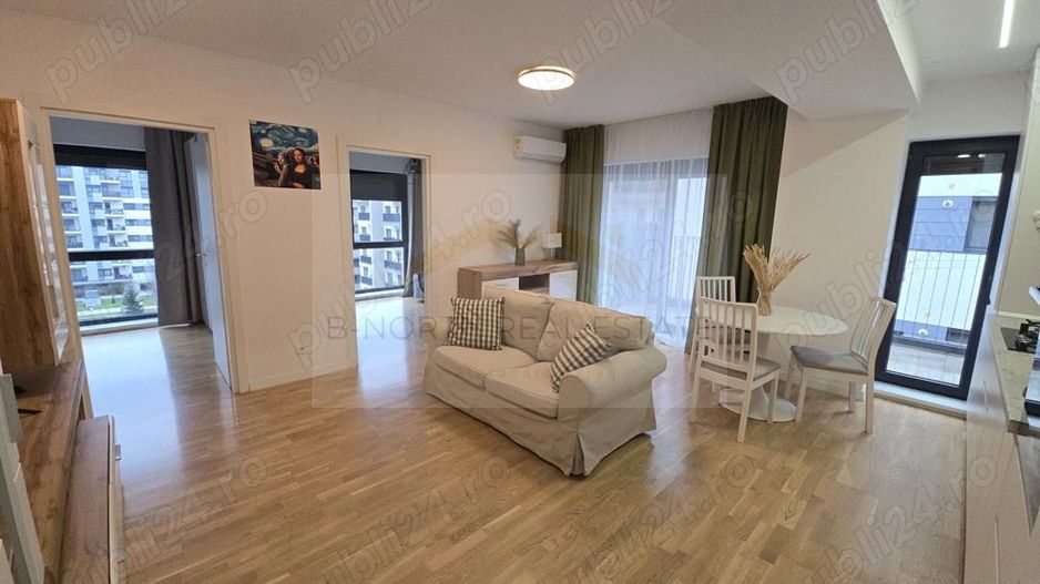 Apartament 3 camere de închiriat, Arcadia Domenii, parcare inclusă - Poză 3